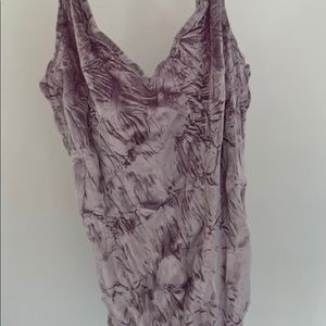 Top shop Velour Lavender Body Suit
